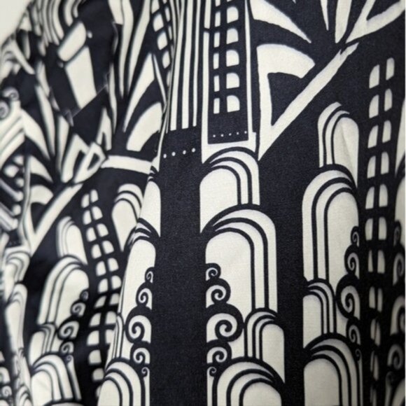 ASOS Aztec abstract print short sleeve mini dress - Picture 2 of 6